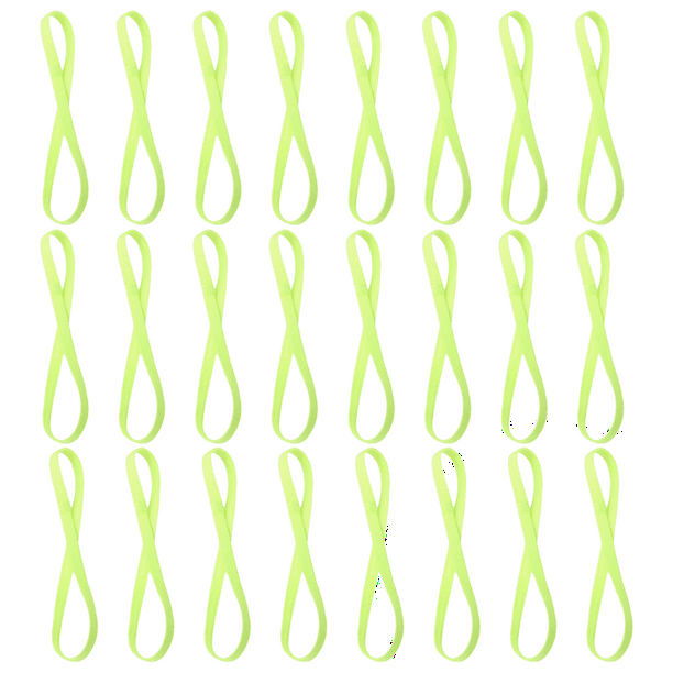 24 diademas deportivas elásticas finas, antideslizantes, sin arrugas, suaves y para el sudor.