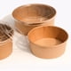 thumbnail image 2 of Bowl Kraft con Tapa Transparente 1000 cc Pack x50 Unidades Envase Biodegradable, 2 of 3