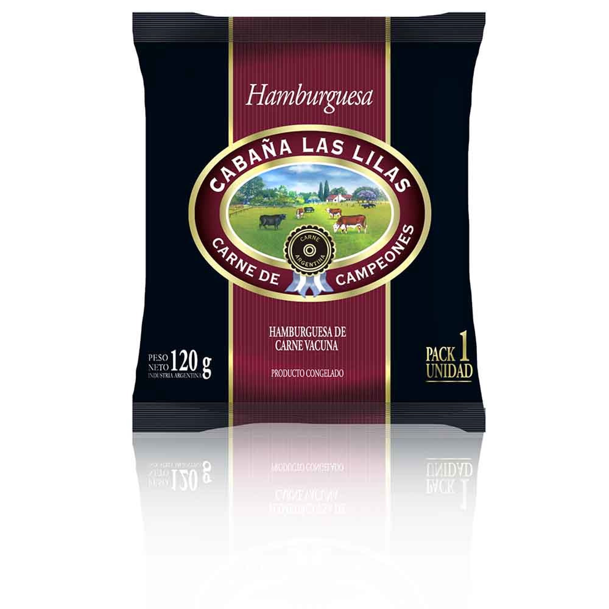 Hamburguesa De Vacuno 120 g Cabaña Las Lilas
