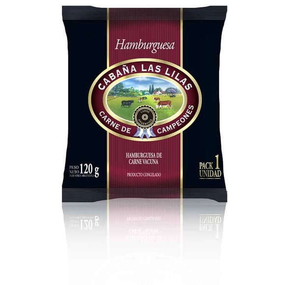 Hamburguesa de Vacuno, 120 g