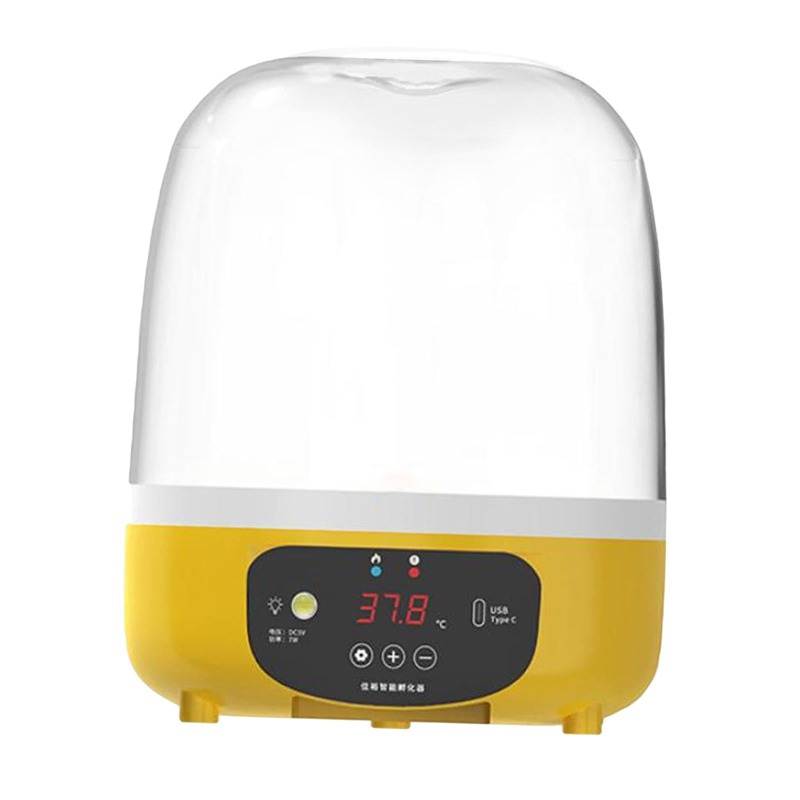 Magideal - Incubadora De Huevos Automática Digital, Cubierta De Control De Temperatura De Led, Incubadora De Aves De Corral Para Incubar Huevos De Periquito