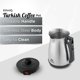 thumbnail image 2 of Cafetera turca ETHNIQ de acero inoxidable 120V para 1-4 tazas, 2 of 7