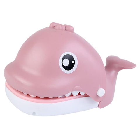 Bothyi - Whale Biting Finger Game Joke Toys Juegos De Mesa Para Preescolar Party Family Pink