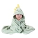 thumbnail image 1 of Toalla con capucha para bebé, juego de toallas y toallitas de baño para recién nacidos, artículos esenciales orgánicos para bebés de 1 a 3 años., 1 of 5