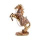 thumbnail image 3 of Escultura De Caballo De Resina De Color Dorado De 20 X 9 X 31 Cm Para Familiares Y Amigos, 3 of 5