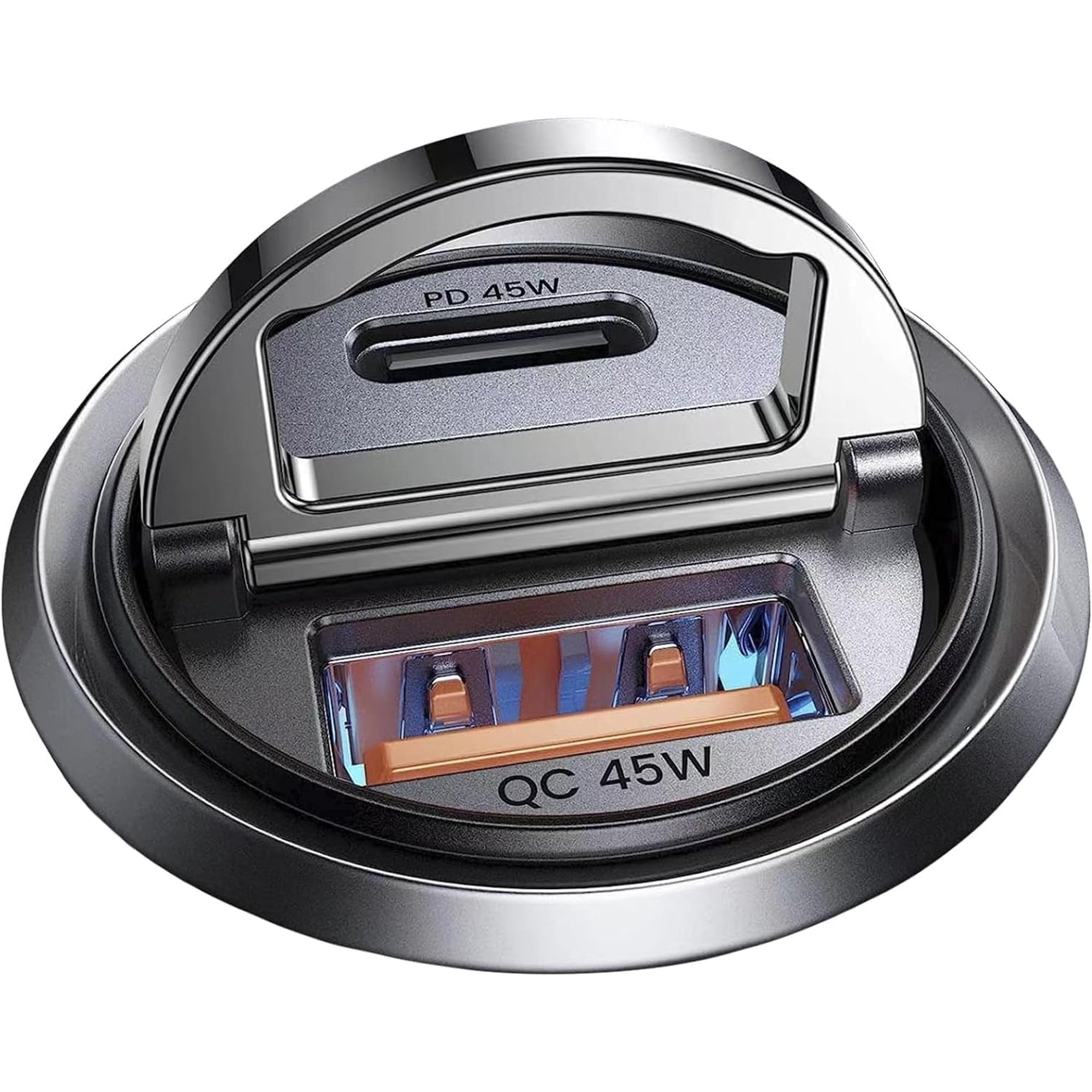 Cargador De Coche Mrglas 90w Usb C Pd45w+qc3.0 De Doble Puerto