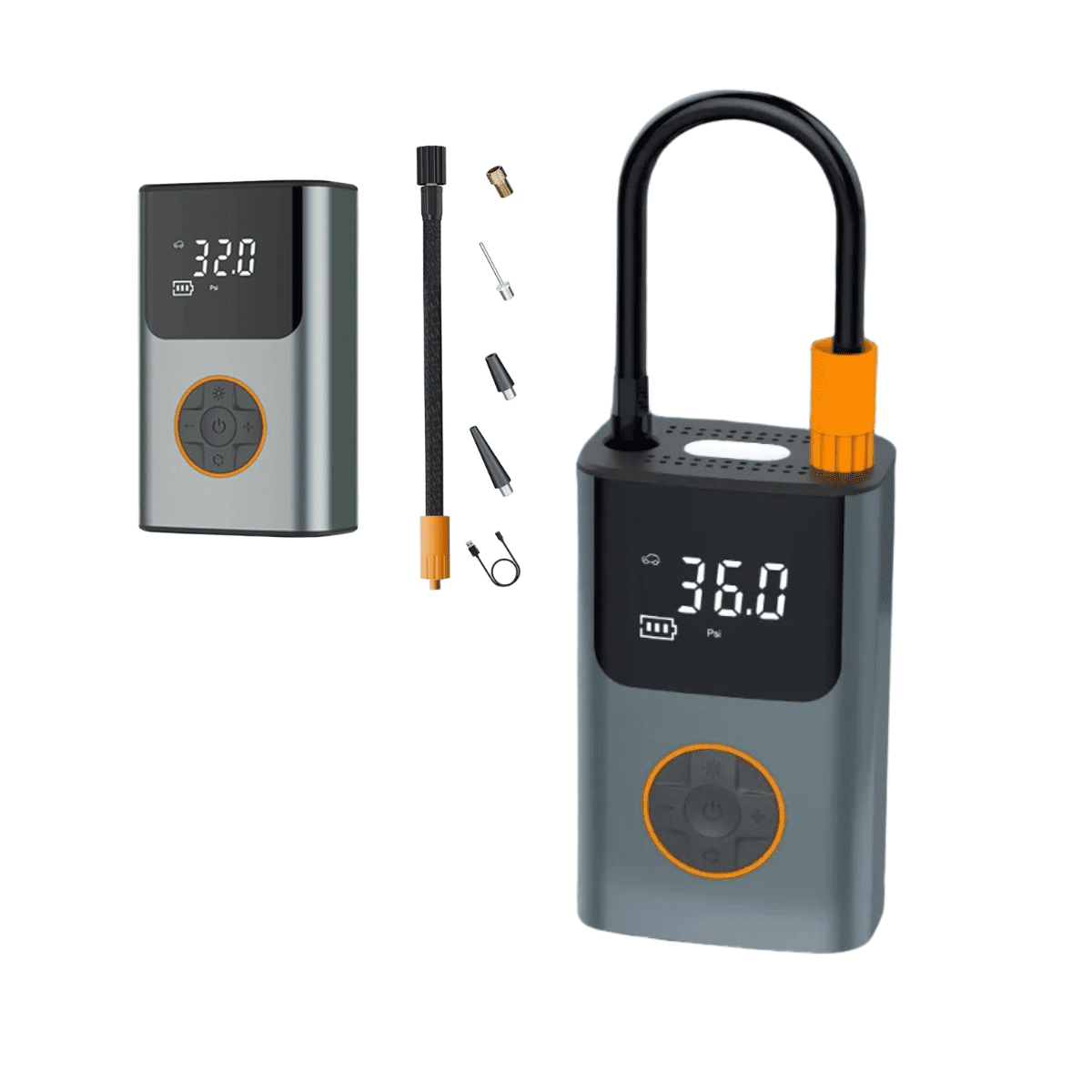 Genérico - Compresor Inflador Bomba De Aire Portátil Eléctrico