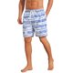 thumbnail image 4 of INSPIRE CHIC Pantalones Cortos de Playa de Verano para Hombre con Patrón de Contraste y Cordón 28 Azul, 4 of 4