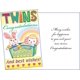 thumbnail image 1 of Tarjeta de felicitación Stockwell Greetings 13 cm Gemelos, 1 of 1