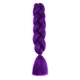 thumbnail image 1 of Xiao Hua Extensiones de cabello trenzado de ganchillo, 3 piezas, 23.6 pulgadas de largo, resistentes al calor, trenzadas de ganchillo, preestiradas, sin nudos, para peinado DIY, B35, 1 of 3