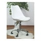 thumbnail image 2 of Silla pc de escritorio Tulip acolchada - Blanco, 2 of 2