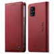 thumbnail image 1 of Funda Billetera de Cuero para [Samsung Galaxy A71 4G], Bloqueo RFID, Tarjetas y Soporte Rojo, 1 of 5