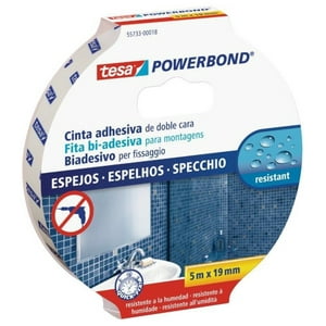 Tesa - Cinta Doble Contacto Para Espejos 19Mm X 5Mts