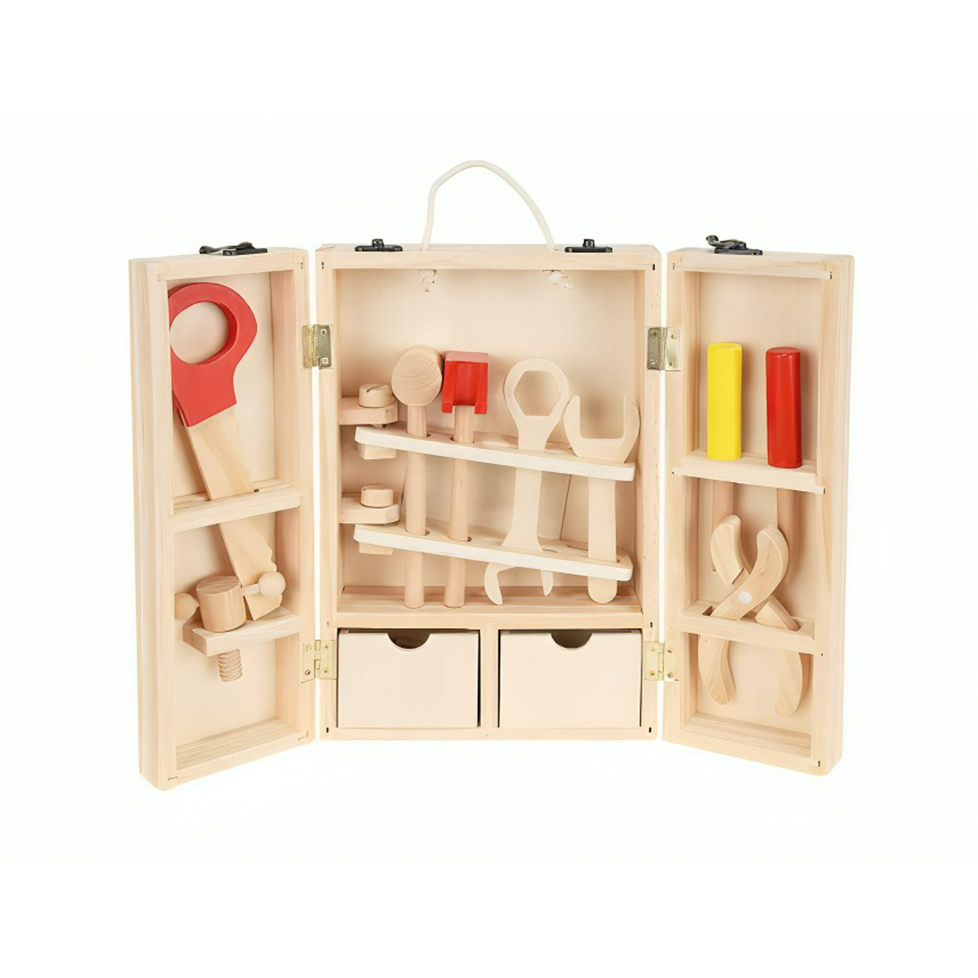Fanatikos - Caja Herramienta Juguete Madera