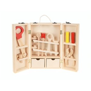 Fanatikos - Caja Herramienta Juguete Madera