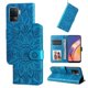 thumbnail image 5 of Funda tipo cartera FOXDOCK para OPPO A94 4G , diseño girasol en relieve, cuero PU, cierre magnético, soporte y tarjetero, 5 of 5