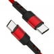thumbnail image 3 of Cable De Datos USB C A USB C 3.8 Mm Od Durable Para Computadora Smartphones Notebook 150cm Rojo, 3 of 4