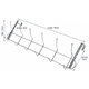 thumbnail image 2 of Colgador Perchero De Metal Para Puertas 6 Ganchos Dobles, 2 of 4