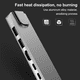 thumbnail image 4 of Adaptador HDMI tipo C 6 en 1 con suministro de energía USB-C PD de 87 W, HDMI 4K y 2 puertos USB 3.0 compatibles con MacBook Pro, iPad Pro, XPS y dispositivos USB-C., 4 of 8