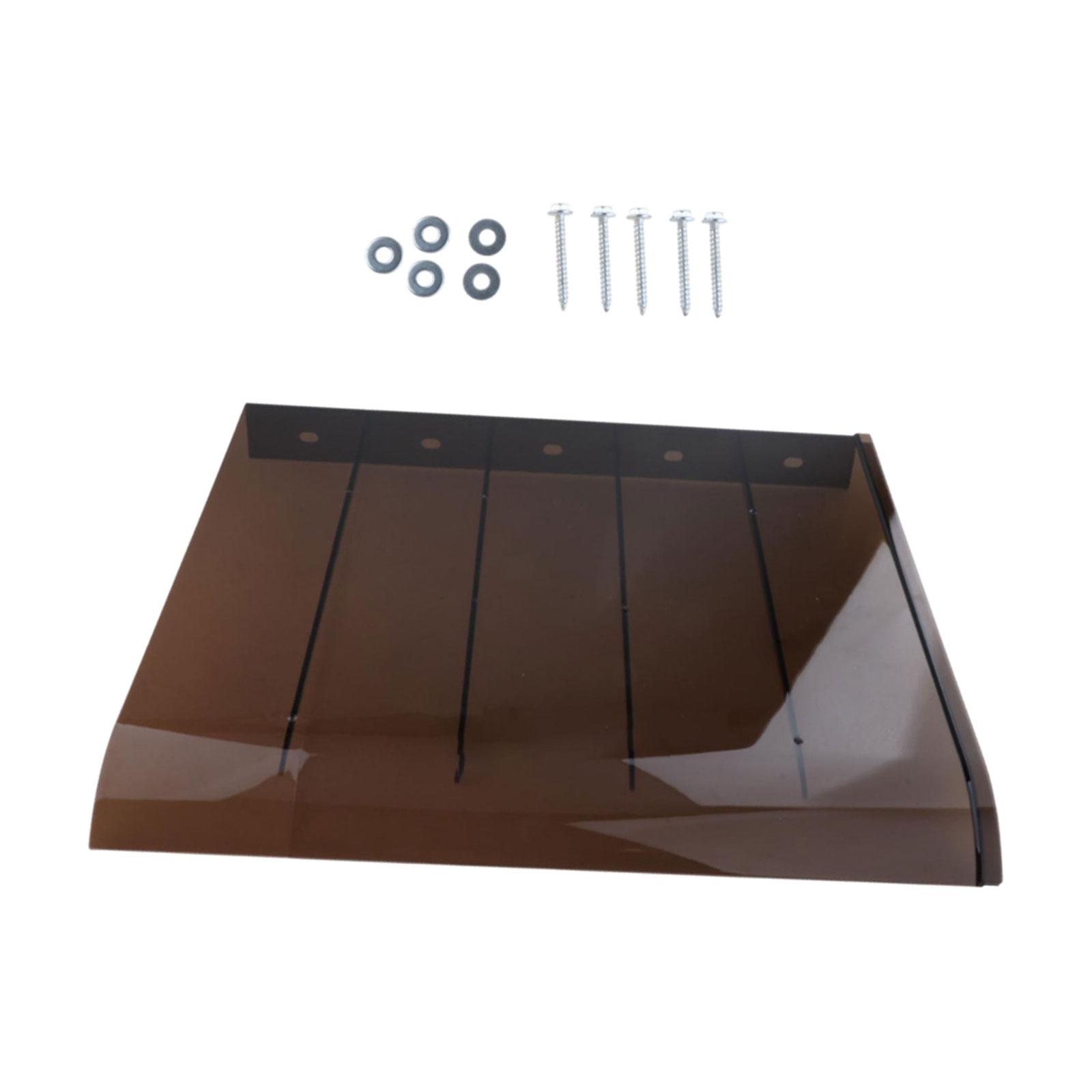 Ioensy - Marquesina Para Ventana, Toldo Para Puerta, Marquesina Exterior Para Balcón, Garaje, 35 X 40 Cm