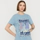 thumbnail image 3 of Polera Mujer Fun Oversize Celeste Corona, 3 of 5
