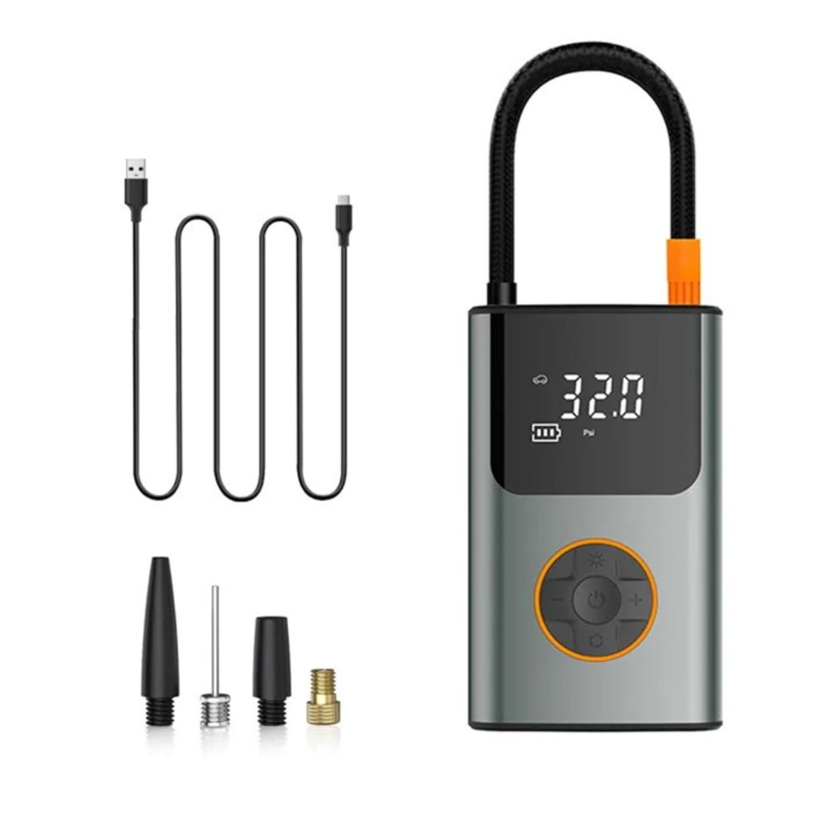 Pumpbox - Compresor De Aire Portátil Digital 50 Watt 150 Psi