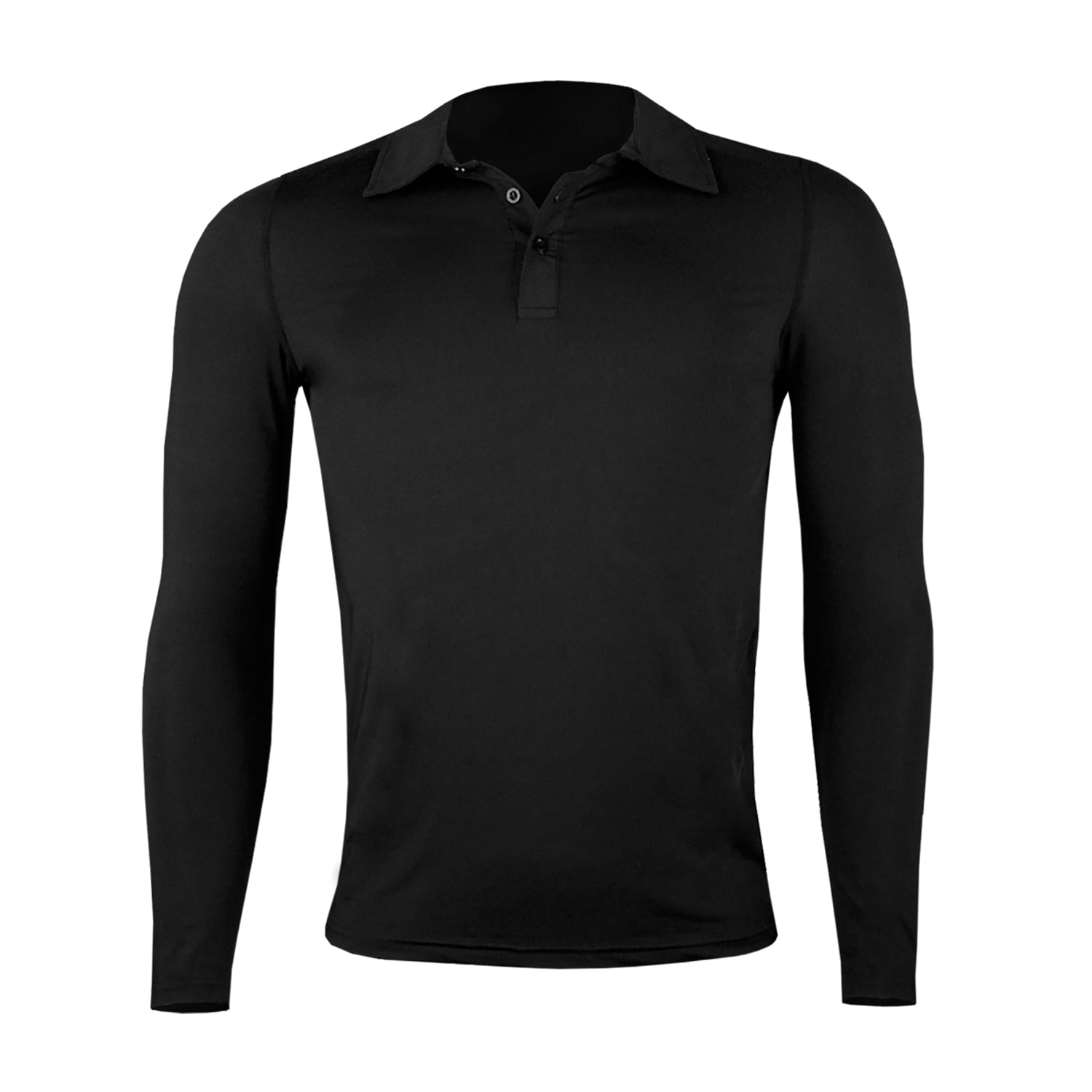 Andesland - Polera Dry Fit Con Cuello Manga Larga Hombre