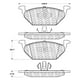 thumbnail image 1 of Pastillas Freno para auto PQPRO 500.10550, 1 of 4