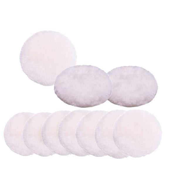 Almohadilla de Pulido INZOEY 7,6 cm de Lana - Pack de 10