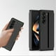 thumbnail image 1 of For Samsung Z Fold4 Mobile Phone Case Elastic Wrist Strap One Flap Folding Screen PC Case, 1 of 3