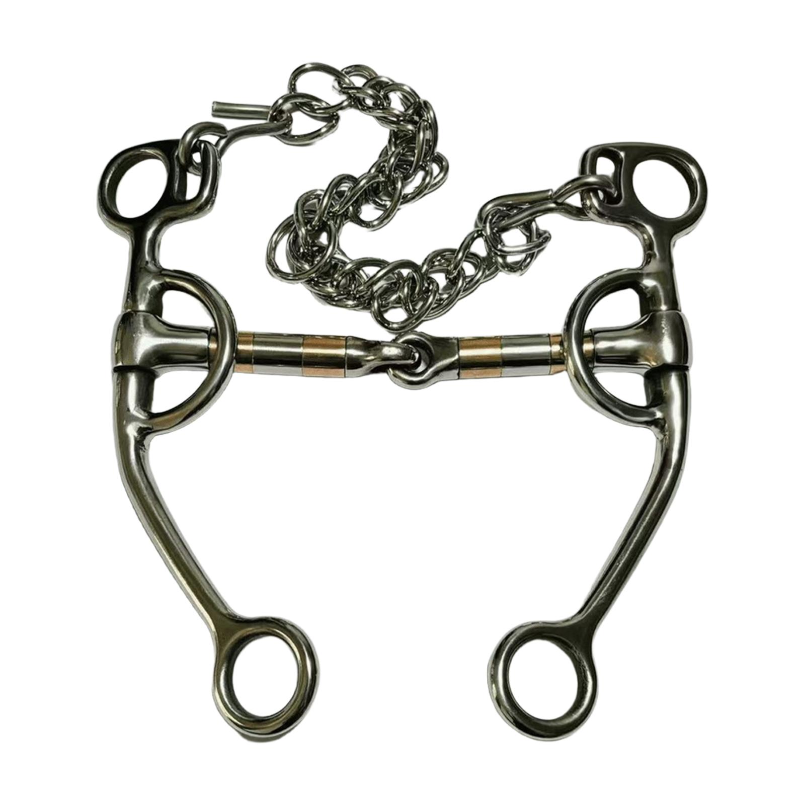 Magideal - Bocado Para Montar A Caballo, Bocado, Equipo Para Caballos, Mulas, Suministros, Boquilla Para Caballos Para Competición Al Aire Libre, Pista De Carrer