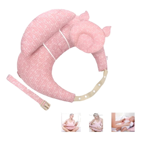 Almohada De Lactancia Almohada De Maternidad Almohada De Beb Rosa