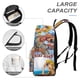 thumbnail image 4 of Scooby-Doo Piratas-theme Backpack, Campus style schoolbag Bookbag with Adjustable Shoulder Straps And Large Zip Compartment, Unisex Travel Bags.42x30x15cm, 4 of 6