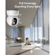 thumbnail image 3 of Cámara de seguridad interior Blurams 5G 2K Night Vision, paquete de 2, 3 of 7