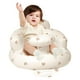 thumbnail image 1 of Silla inflable para bebés de 3 a 36 meses, silla inflable para bebés con bandeja, sofá con respaldo para bebés con bomba de aire integrada para interiores y exteriores (Brown Bear), 1 of 3