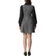thumbnail image 3 of INSPIRE CHIC Vestido de Mujer Tweed Cuadros Sin Mangas Línea A Pinafore Vestido General M Negro, 3 of 6