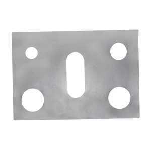 Bothyi - Protector De Estufa De Gas 16.3""X24.4"" Fácil De Limpiar Para Estufa Quemador Cocina Plata 0.2Mm