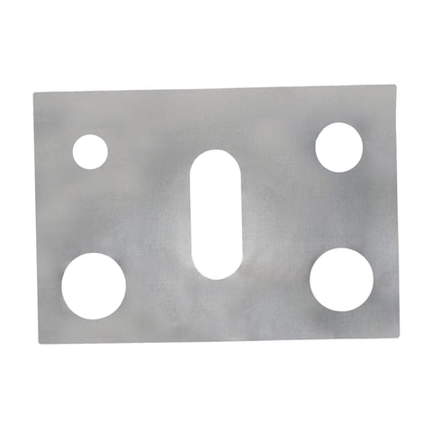 Bothyi - Protector De Estufa De Gas 16.3""X24.4"" Fácil De Limpiar Para Estufa Quemador Cocina Plata 0.2Mm