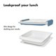 thumbnail image 2 of Contenedor de Alimentos OXO Prep & Go Slim 0.4 L Azul Océano, 2 of 8