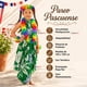 thumbnail image 3 of Traje Pareo Pascuense Hawaiano Verde con Accesorios Niña Fiestas Patrias, 3 of 8