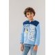 thumbnail image 5 of Sudadera con capucha Bluey Big Boys, forro polar con media cremallera, 10-12 años, azul, 5 of 7