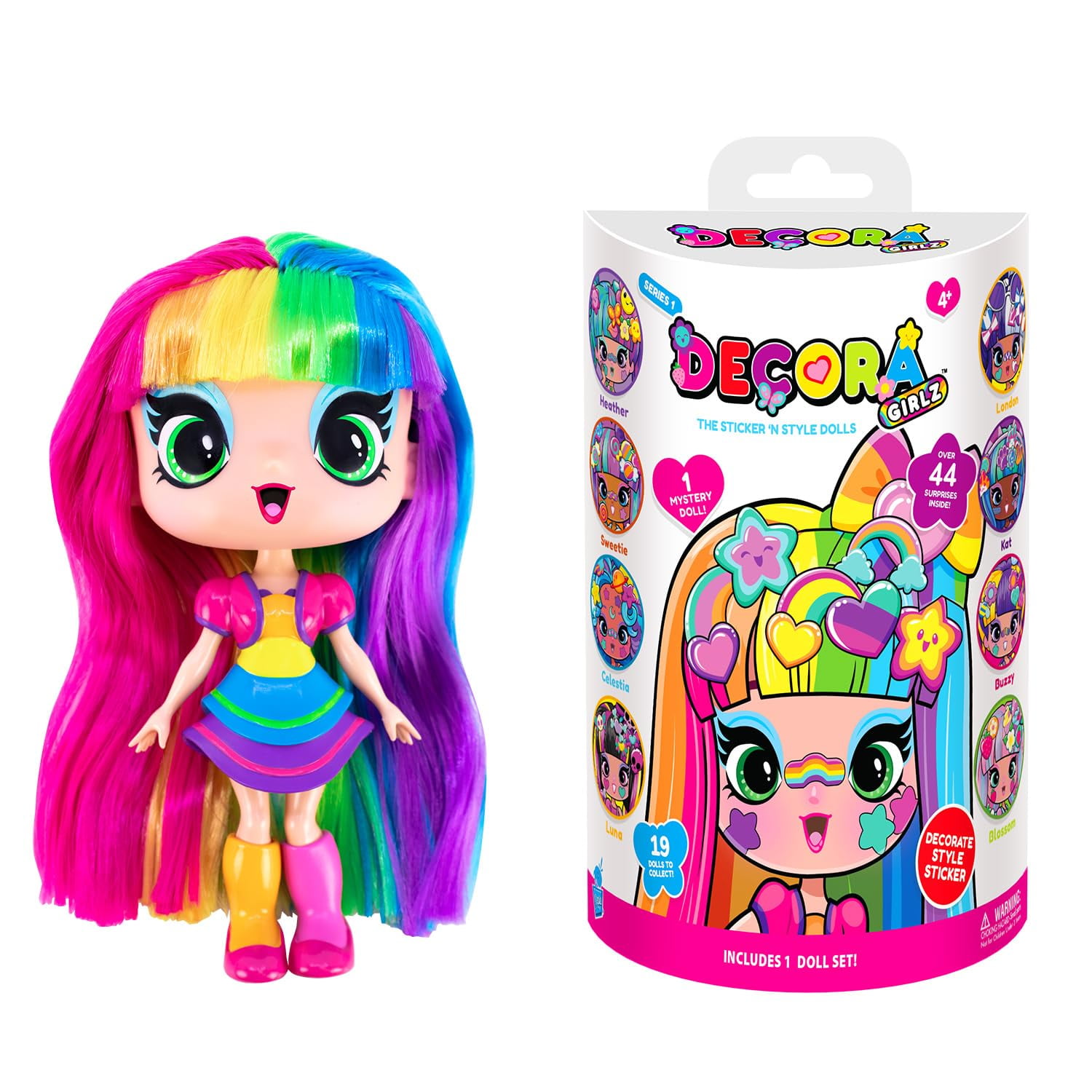 Muñecas Coleccionables Decora Girlz 5 Con 8 Sorpresas, 9 Para Coleccionar