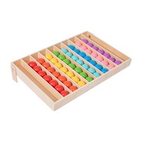 Bothyi - Juego De Mesa De Reconocimiento Portátil Con Juguetes De Clasificación De Colores Para Niños Mayores De 3 Años.