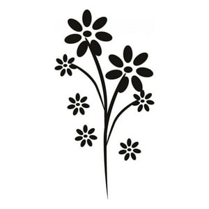 Rienda Libre Graphics - Decomural Daisy Flowers Nursery Ws-18038