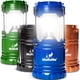 thumbnail image 1 of Farol de camping MalLome multicolor, paquete de 4 con 350 lúmenes, 1 of 9