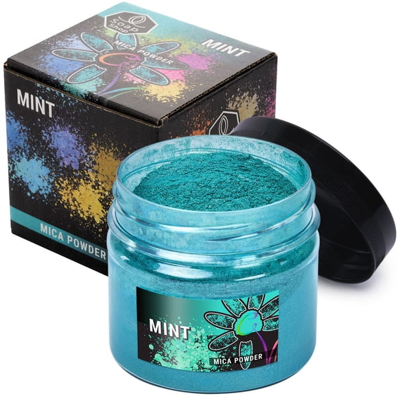 Polvo de mica menta DYE Soap Shop 57 g (2 oz)