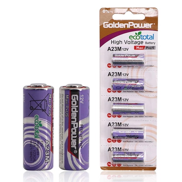 Kit de Pilas Kitstar A23M Alcalinas 12V Paquete de 5
