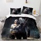 thumbnail image 1 of Game Witchers Bedding Set,Duvet Cover Comforter Bed Set Quilt Cover Pillowcase, Boys Girls Adults Bed Sheets, 1 of 5