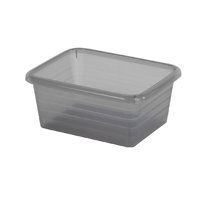 Caja Linus A7 14X6X11 Cm Rotho Antracita