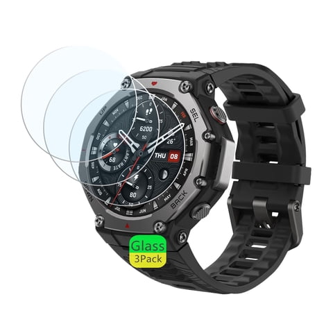 Protector De Pantalla Aemus Para Reloj Inteligente Robusto Amazfit T-Rex 3